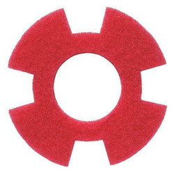 I-Mop Scrubbing Pad,8 1/2 in Dia,Red,PK10 1234346