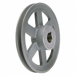 Sim Supply V-Belt Pulley,Finished,1in,0.75in  AK661