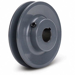 Sim Supply V-Belt Pulley,Finished,0.75in,0.75in  AK4434