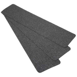 3m AntiSlip Tread,24"Lx6"W,BLK,24 Grit,PK25 710-6X2