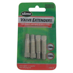 Slime Valve Extenders,Metal,1-1/4 In.,PK4 2045-A