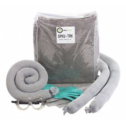 Spilltech Spill Kit,Bag,Universal,6" H x 15" W SPKU-TRK