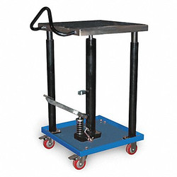 Sim Supply Hydraulic Lift Table, 18x18x49 In.  HT-05-1818A