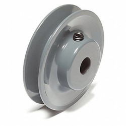Sim Supply V-Belt Pulley,Finished,0.5in,0.75in  AK4112