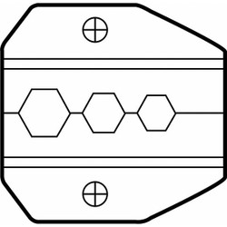 Ideal Crimping Die,Connector Type F-Type 30-582