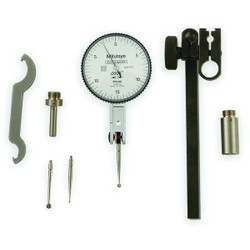 Mitutoyo Dial Test Indicator Set,Hori,0to0.030 In 513-412-10T