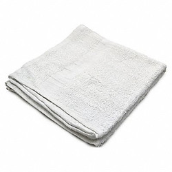 R & R Textile Bath Towel,22x44 In.,White,PK12 62200