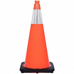 Jbc Revolution Traffic Cone,7 lb.,Orange Cone Color  RS70032CT3M6