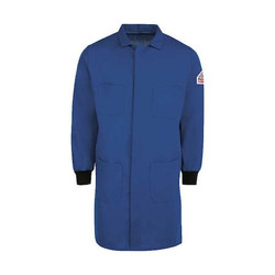 Vf Imagewear Mens Flame-Resistant Lab Coat,Blue,3L, KNC2RB 3L 0R