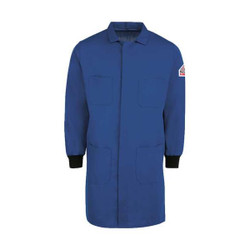 Vf Imagewear Mens Flame-Resistant Lab Coat,Blue,2L, KNC2RB 2L 0R