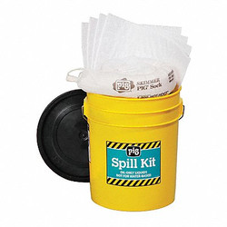 Pig Spill Kit, Oil-Based Liquids, Yellow KIT4200