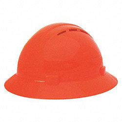 Erb Safety Hard Hat,Type 1, Class C,Hi-Vis Orange 19337