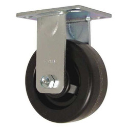 Rwm Plate Caster,Rigid,Phenolic,6 1/2"H 65-DUR-0520-R