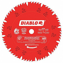 Diablo Circular Saw Blade,12 in Blade,60 Teeth D1260X
