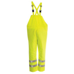 Viking Rain Bib Overall,Class E,Yellw/Green,XL D6323PG-XL