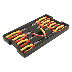 Wiha Plier Set,Insulated,9 Pcs 32999