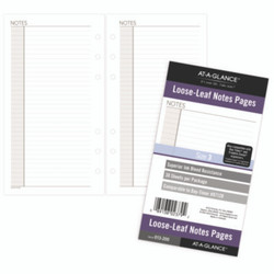 AT-A-GLANCE® REFILL,SMALL,NOTE PAGES 013200