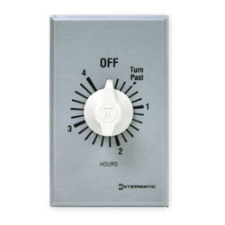 Intermatic Spring-Wound Timer, Silver, 277V AC FF4H