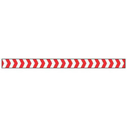 Manufacturer Varies Barricade Tape,Red/White,180 ft x 2 In 2 IN W X 60