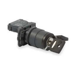 Schneider Electric SelectSwtch,Key,Non-Illum,2Pos,22mm,Blk XB5AG21