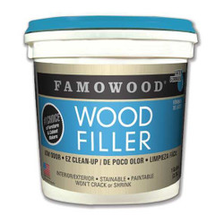 Famowood Filler,Walnut,192 oz 40002142