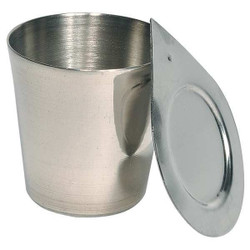 United Crucible with Lid,100mL,57mm Dia,56 mm H NCR100