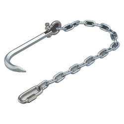 Allegro Industries Manhole Cover Hook,Steel,Silver 9401-32