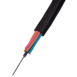 Kh Industries PendantCablew/StrainRelief,Blk,25ft CPCR-16/7-25FT