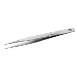 Aven Tweezers,Titanium,Relieved,4 1/2"L 18043TT
