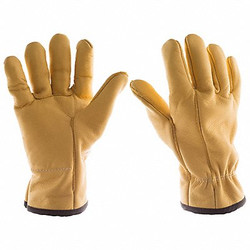 Impacto Leather Gloves,Tan,M,PR BG650M