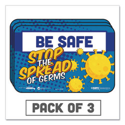 Tabbies® SIGN,BESAFE STOP GERMS,BE 29536