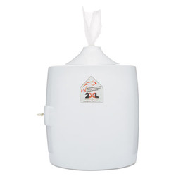 2XL Contemporary Wall Mount Wipe Dispenser, 11 X 11 X 13, White TXL L82