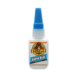 Gorilla® Super Glue, 0.53 Oz, Dries Clear, 4/carton 7807101CT