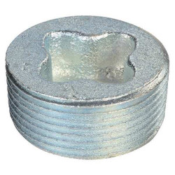 Appleton Electric Blank Plugs,Iron,Trade Size 4in PLG-400