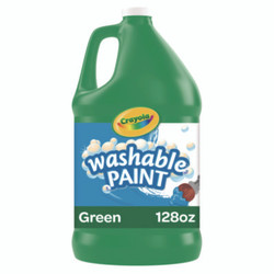 Crayola® Washable Paint, Green, 1 Gal Bottle 542128044
