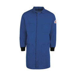 Vf Imagewear Mens Flame-Resistant Lab Coat,Blue,L KNC2RB LG 0R