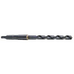 Chicago-Latrobe Taper Shank Drill,37/64,#2MT,Black Oxide  53137