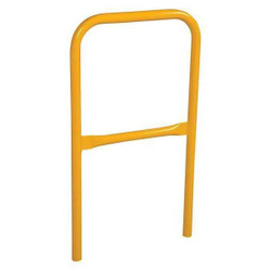 Vestil Handrail Section,24" Overall Length,Yllw VDKR-2