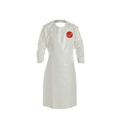 Dupont Apron,Uni,White,Tychem(R) 4000,PK12 SL278BWH00001200