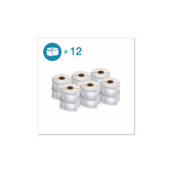 DYMO® LABEL,MULTIPURPS,12PK,WH 2050821