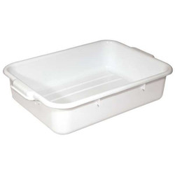 Crestware Bus Tub,20 1/2 in L,White BT5WH