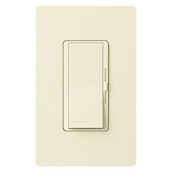 Lutron Lighting Dimmer Control,120to277V,Almond DVSTV-AL