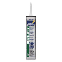 White Lightning Hybrid Sealant,White,Storm Blaster W41000010