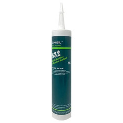 Dow Silicone Sealant,Black,832  99180523