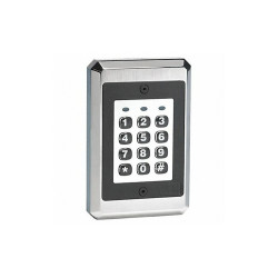 Linear Access Keypad Weatherized,3-1/2inW,Black 212ILW