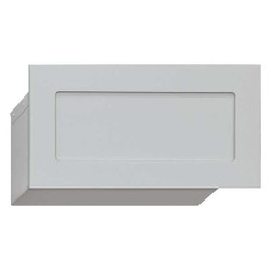 Salsbury Industries Mail Drop Door,Aluminum 2255ALM