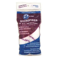 Premier Microfiber Roller,4"L,1/2"Nap,PK2 44502