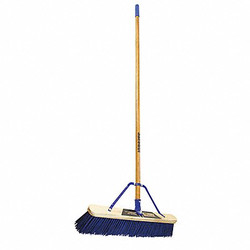 Quickie Push Broom,60 in Handle L,24 in Face 869HDSU