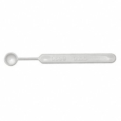 Sim Supply Mini Sampling Spoon,72mm L,0.1 mL,0,PK25  F36721-0010