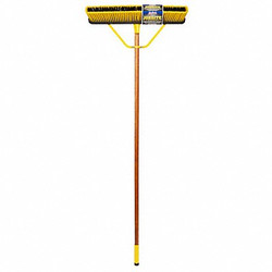 Quickie Push Broom,60 in Handle L,24 in Face 857HDSU